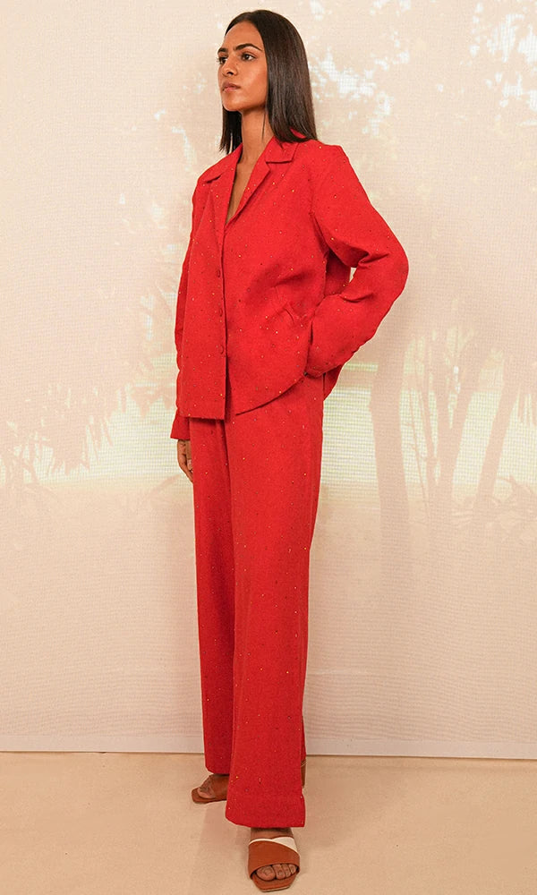 A LOT OF RED