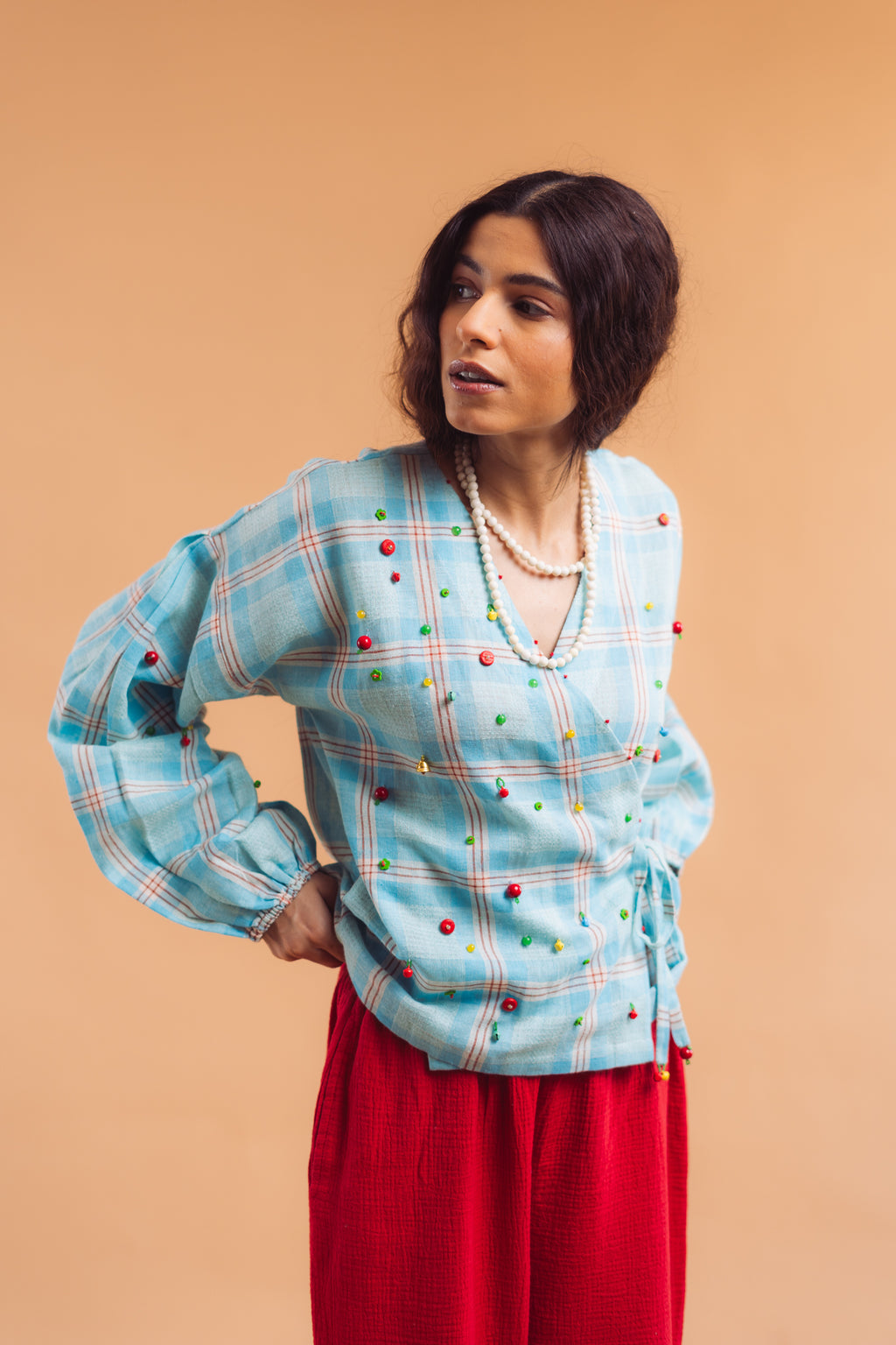 Twinkle Wrap Top