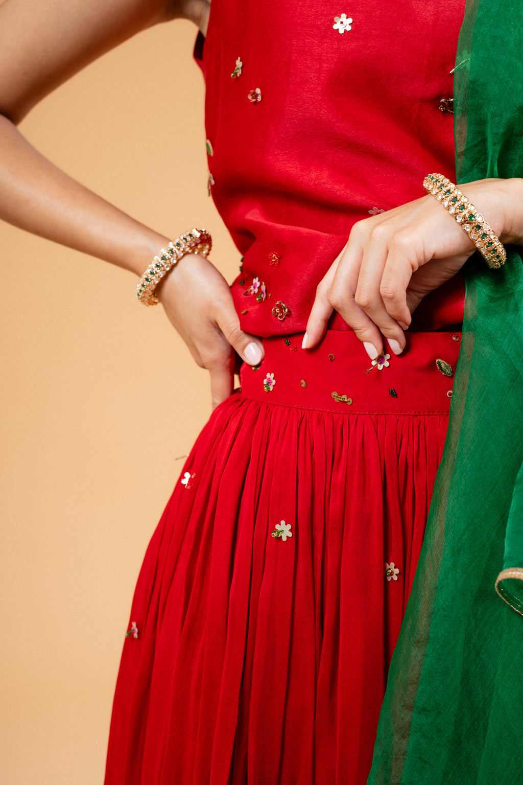Ann's Baraat Skirt