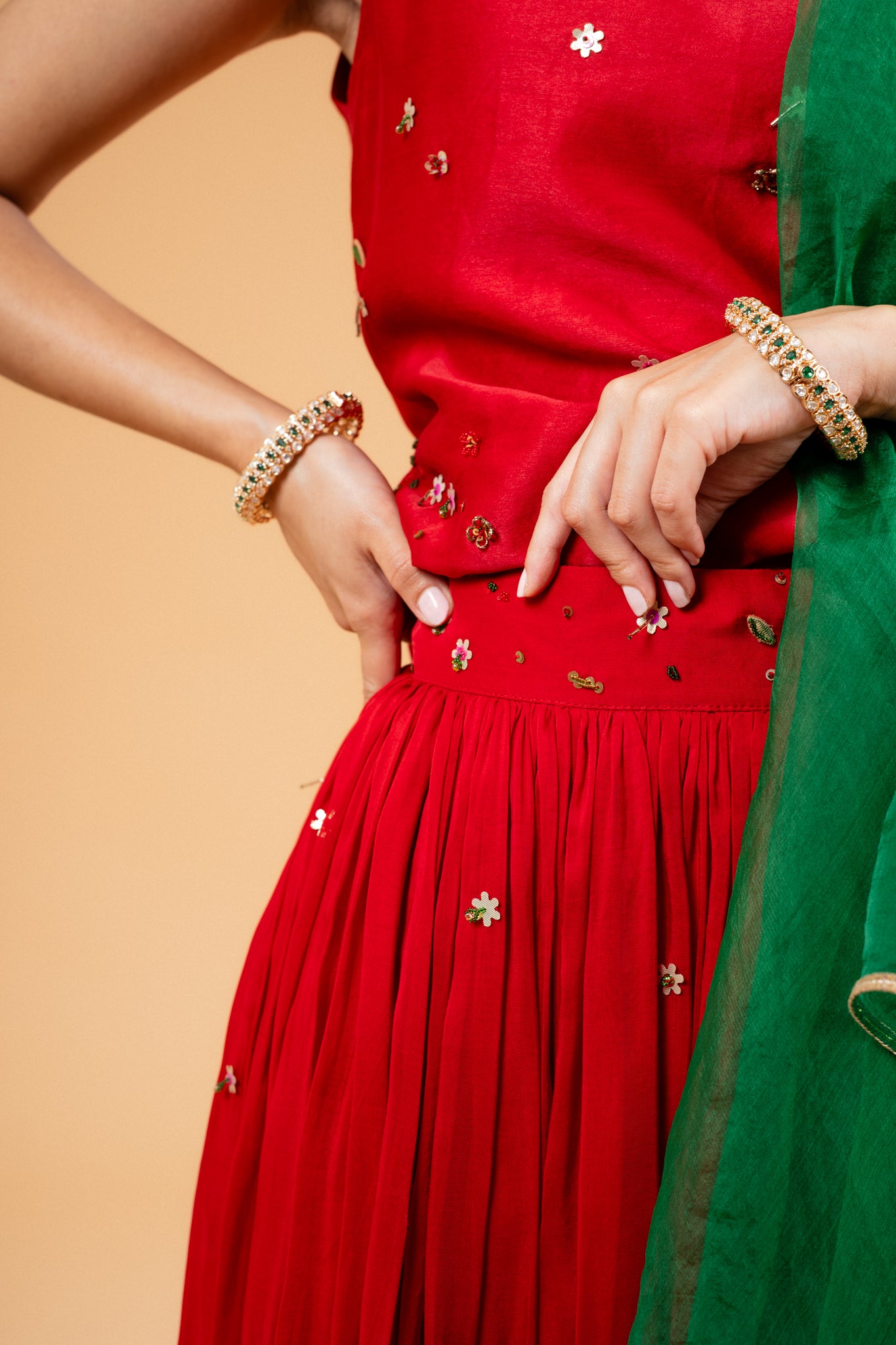 Ann's Baraat Skirt