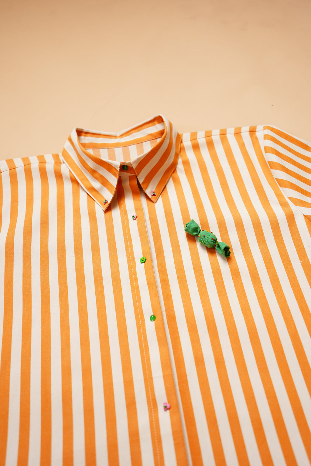 Ann’s Orange Toffee Shirt