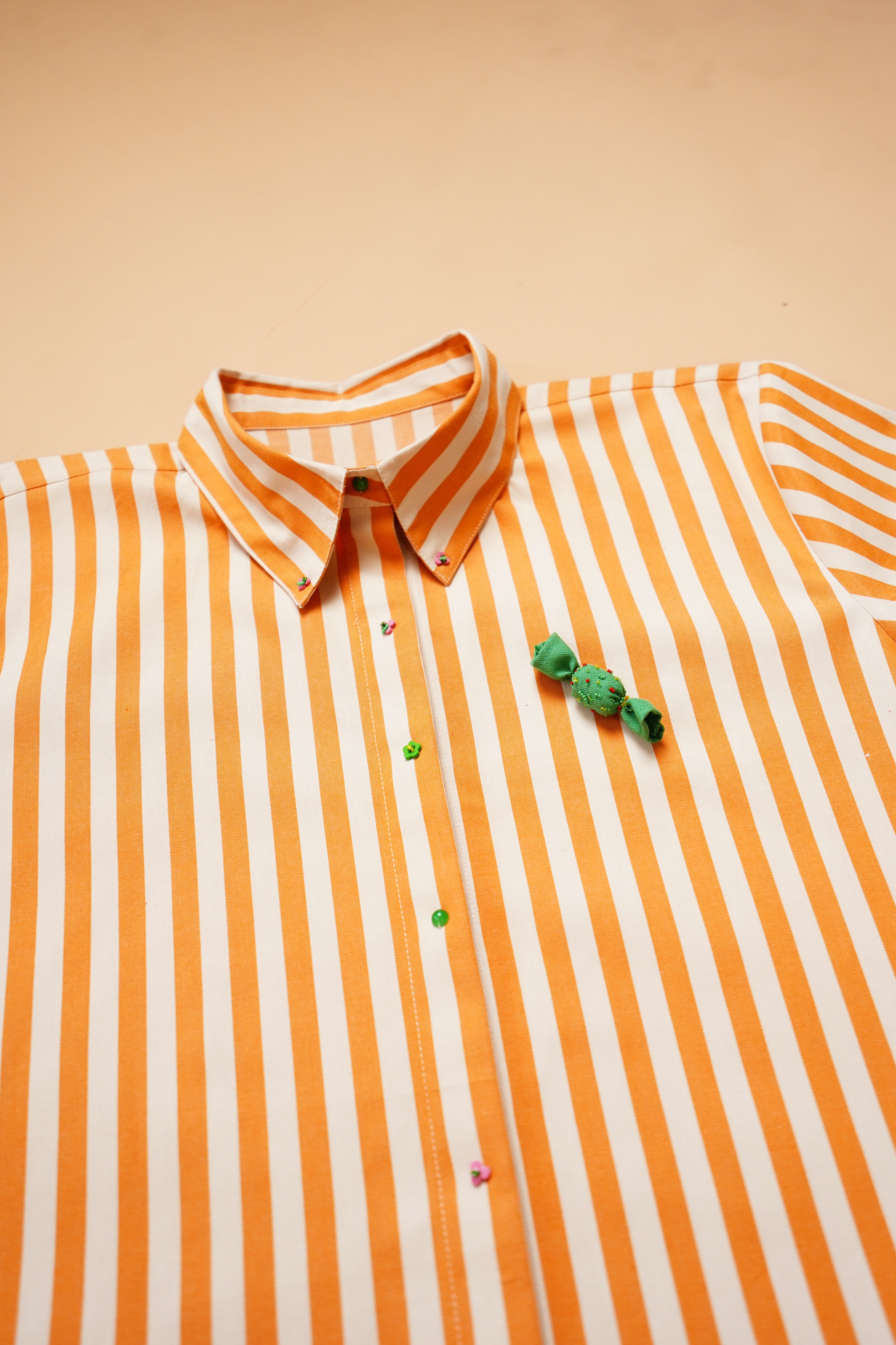 Ann’s Orange Toffee Shirt