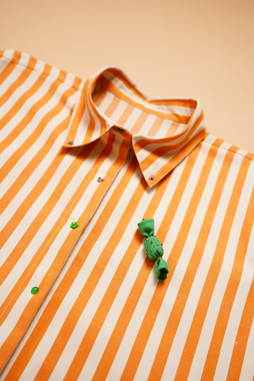 Ann’s Orange Toffee Shirt