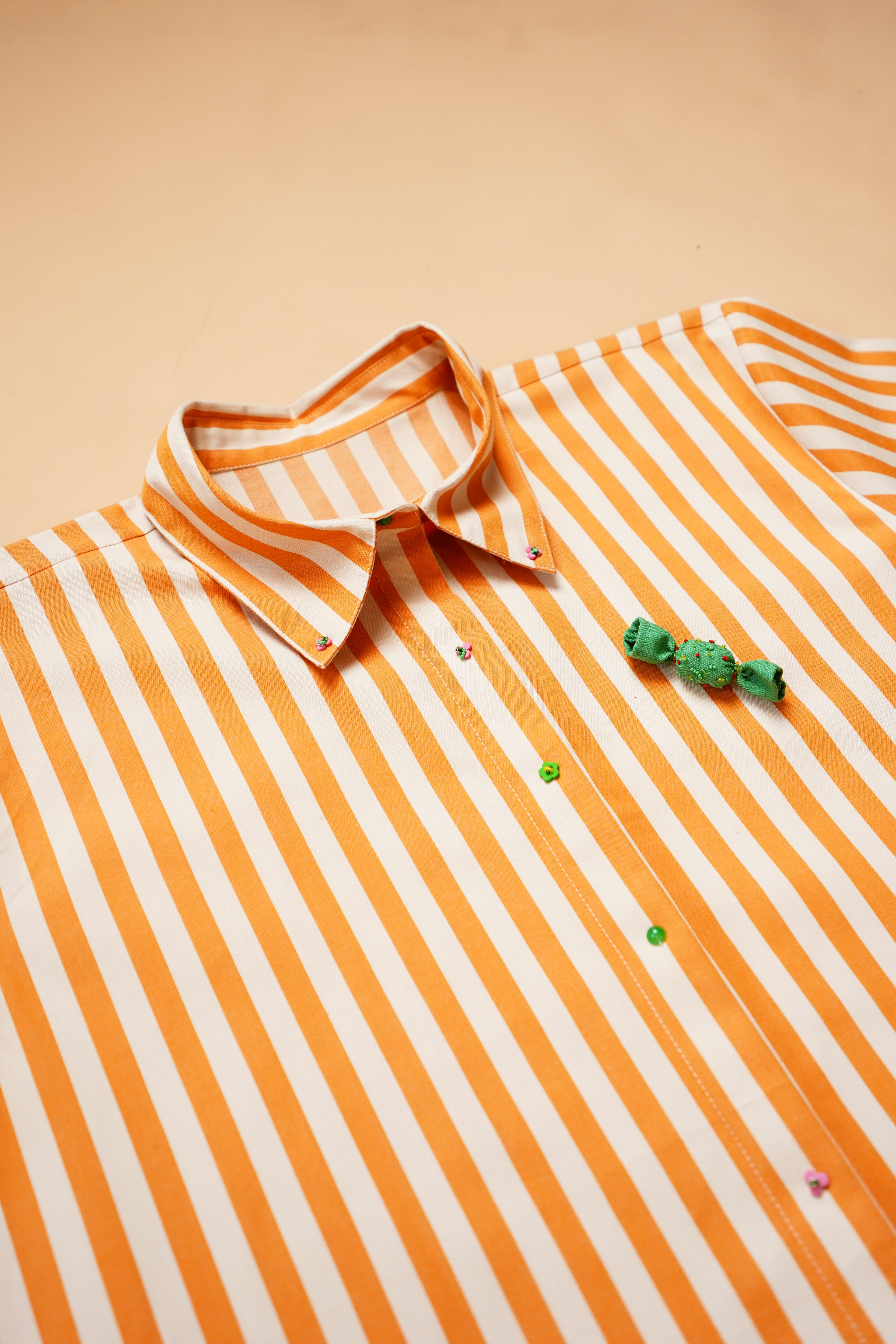 Ann’s Orange Toffee Shirt